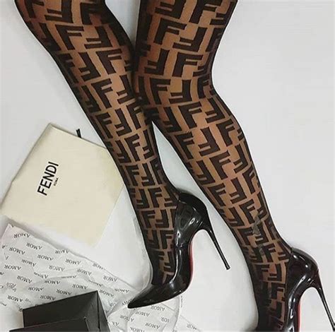 fendi stockings black|fendi size chart tights.